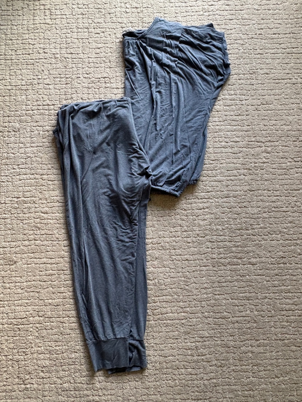 Seraphine Steel Blue Maternity Pajamas